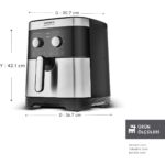 Karaca 9 Litre Ekstra Büyük Hacimli Airfryer, 8 Kişilik Kapasite – Aile ve Kalabalık Sofralar İçin İdeal - Görsel 2