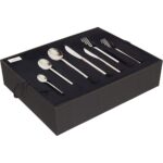 Jumbo 8100 84 Parça 12 Kişilik Çatal Kaşık Bıçak Seti Kutulu - Görsel 2