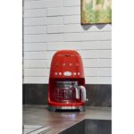 Smeg 50'S Style Retro Kırmızı Filtre Kahve Makinesi DCF02RDEU - Görsel 2