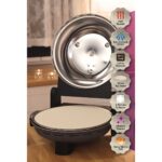 Dr.Maya® | Pro Plus Taş Fırın Pizza Makinesi - Antrasit