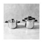 Hisar Tempus Düdüklü Seti 4lt+7lt Siyah