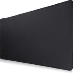 Bvifiox Büyük Oyun Mouse Pad 89,9 cm x 39,9 cm x 0,3 Cm, Premium Dokulu Kumaşlı Genişletilmiş Büyük Mouse Pad, Kaymaz Kauçuk Taban (SIYAH-9040)