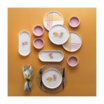 4 Kişilik Kahvaltı Takımı-10 PARÇA-PEMBE02