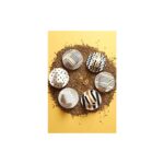 Karaca Nossa Porselen Kahve Fincanı Takımı Desenli 6 Kişilik 80 ml Beyaz Siyah Renk - Görsel 5