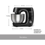 Homend Profashion 3082H Stand Mikser Siyah 5.2 Litre - Görsel 2