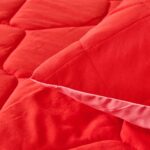 Evidea Soft Çift Kişilik Uyku Seti - Kırmızı / Pembe - Görsel 5