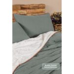 Elart Palermo Comfort Uyku Seti Tek Kişilik 2 Parça (160X220 Cm) Yeşil - Görsel 3