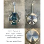 Metro Chef Metro Professional 16CM Çelik Sos Tavası - Görsel 2