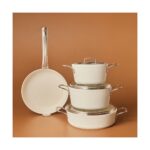 Karaca Biogranit White Stone 7 Parça Tencere Seti