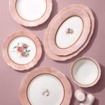 Aryıldız Jardin Pembe 30 Parça 6 Kişilik Yemek Takımı - Görsel 4