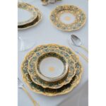 Acar De Lamerie 12 Kişilik 60 Parça porselen Yemek Takımı - Görsel 2