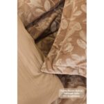 Elart Stella Comfort Uyku Seti Yatak Örtüsü Çift Kişilik 3 Parça (220X240 Cm) Bej - Görsel 4