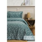 Elart Stella Comfort Uyku Seti Yatak Örtüsü Çift Kişilik 3 Parça (220X240 Cm) Yeşil - Görsel 2