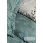 Elart Stella Comfort Uyku Seti Yatak Örtüsü Çift Kişilik 3 Parça (220X240 Cm) Yeşil - Görsel 3