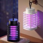 Angoravi Buffer® Otomatik Akıllı Sivrisinek Öldürme Lambası Şarj Elektrik Çarpması Sivrisinek Kovucu Lamba Öldürmek Masaüstü Duvar Asmak Sinek Kıran Y20 - Görsel 5