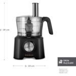 Karaca Mastermaid Power Max 11 In 1 Mutfak Robotu Matte Black Silver 2500 W - Görsel 2