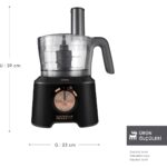 Karaca Mastermaid Power Max 11 In 1 Mutfak Robotu Matte Black Copper 2500 W - Görsel 2