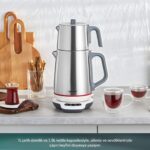 Homend Royaltea 1709H Konuşan Çay Makinesi (Dokunmatik Baza) - Görsel 3