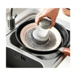 Deterjan Hazneli Telli Bulaşık Fırçası 2'li Telli Set Pratik Pompalı