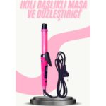 Zero Land Msa-Shop Saç Düzleştirici Şekillendirici Saç Maşası Ikili Şekillendirici Isı Ayarlı