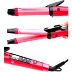 Zero Land Msa-Shop Saç Düzleştirici Şekillendirici Saç Maşası Ikili Şekillendirici Isı Ayarlı - Görsel 3