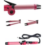 Zero Land Msa-Shop Saç Düzleştirici Şekillendirici Saç Maşası Ikili Şekillendirici Isı Ayarlı - Görsel 5