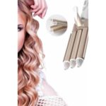 Zero Land Msa-Shop Saç Şekillendirici Wag Maşa Üçlü Yüksek Isı Ayarlı Seramik Kaplama - Görsel 4