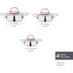 Karaca Emirgan İndüksiyon Tabanlı 6 Parça Çelik Sahan Set - Görsel 2