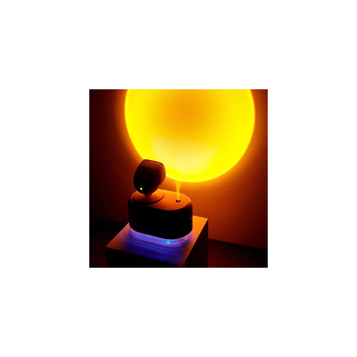 110001251635720.jpg River World Hava Için Nemlendirici Lambalı Gün Batımı - Görsel 1