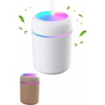 AyrStore Humidifier LED Işıklı Mini Ortam Oda Kokusu Aromaterapi Buhardanlık - Görsel 2