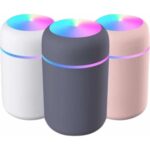 AyrStore Humidifier LED Işıklı Mini Ortam Oda Kokusu Aromaterapi Buhardanlık - Görsel 4