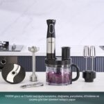 Homend Functionall 2848H Mutfak Robotu Inox - Görsel 3