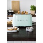 Smeg Pastel Yeşil 2X1 Ekmek Kızartma TSF01PGEU