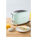 Smeg Pastel Yeşil 2X1 Ekmek Kızartma TSF01PGEU - Görsel 2