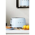 Smeg Pastel Mavi 2X1 Ekmek Kızartma TSF01PBEU