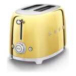 SMEG TSF01GOEU GOLD 2x1 EKMEK KIZARTMA - Görsel 3