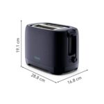 Lidyahan Store Morning Siyah Ekmek Kızartma Makinesi Siyah - Görsel 4