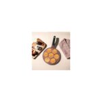 Lidyahan Store Rose Gold Alüminyum Döküm 27 cm Krep Tavası - Görsel 2