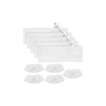 Lidyahan Store 10 Mikrofiber Bez Seti, Buharlı Temizleyici Aksesuarı, Easyfix Sc 2, Sc 3, Sc 4, Sc 5, Yıkanabilir Bezler (5 Zemin Başlığı + 5 El Başlığı)