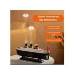 Lidyahan Store Titanic Gemi Hava Nemlendirici Işıklı Fonksiyonlu Buhar Makinesi Kumandalı - Görsel 4