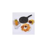 Lidyahan Store Fun Cooking Gülen Yüz Alüminyum Döküm Granit Kaplama Pankek Tava 26 cm - Görsel 5