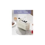 Lidyahan Store Taşınabilir Tezgah Üstü Buz Makinesi Mini Buz Küpü Makinesi Ev Kampı Için Taşınabilir Küçük Şeffaf Buz Küpü Makinesi Abs, B - Görsel 4