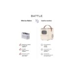 Lidyahan Store Taşınabilir Tezgah Üstü Buz Makinesi Mini Buz Küpü Makinesi Ev Kampı Için Taşınabilir Küçük Şeffaf Buz Küpü Makinesi Abs, B - Görsel 5