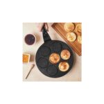 Lidyahan Store Granit Kaplama Yanmaz Yapışmaz Döküm Gülenyüz Pankek Krep Tavası, Gülenyüz Pankek Tavası 27CM