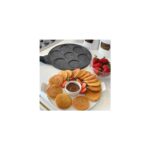 Lidyahan Store Granit Kaplama Yanmaz Yapışmaz Döküm Gülenyüz Pankek Krep Tavası, Gülenyüz Pankek Tavası 27CM - Görsel 3