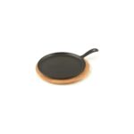 Lidyahan Store Döküm Krep / Pizza / Pancake Tavası, Yuvarlak Metal Saplı 26CM Siyah - Görsel 4