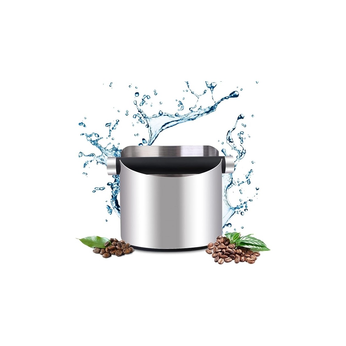 110001253485149.jpg Lidyahan Store Süzgeç Taşıyıcı Için Toplama Kabı - Knock Box - Makineler - Kahve Telvesi Için Kesme Kutusu, Kahve Toplama Kutusu Barista Aksesuarı, Espresso Makinesi, Kahve Telvesi Toplama ve Geri Dönüşüm Için - Görsel 1