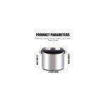 Lidyahan Store Süzgeç Taşıyıcı Için Toplama Kabı - Knock Box - Makineler - Kahve Telvesi Için Kesme Kutusu, Kahve Toplama Kutusu Barista Aksesuarı, Espresso Makinesi, Kahve Telvesi Toplama ve Geri Dönüşüm Için - Görsel 5