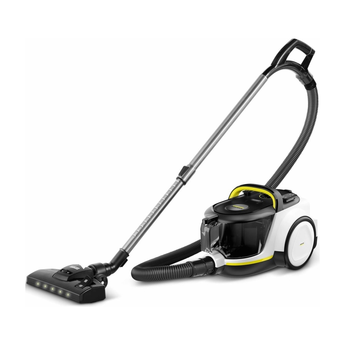 110001253768390.jpg Karcher Vcc 6 Cyclonex Dual Control Bw 800W Toz Torbasız Elektirikli Süpürge - Beyaz - Görsel 1