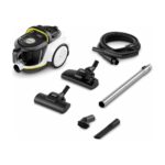 Karcher Vcc 6 Cyclonex Dual Control Bw 800W Toz Torbasız Elektirikli Süpürge - Beyaz - Görsel 2